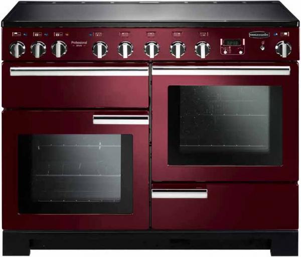 Rangemaster PDL110EICY/C 101570 Professional Deluxe 110cm Cranberry Induction Range Cooker