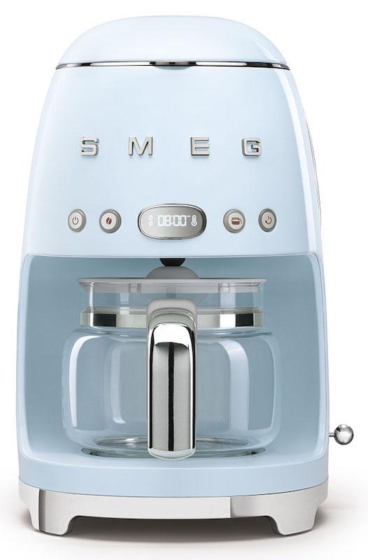 Smeg DCF02PBUK Retro 50's Pastel Blue Drip Filter Coffee Machine