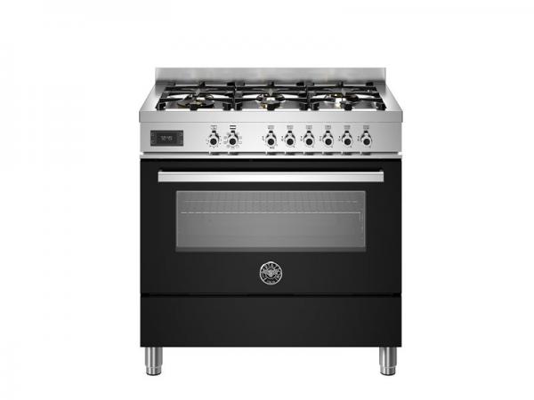 Bertazzoni PRO96L1ENET 6-burner, electric oven 