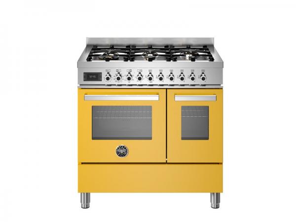 Bertazzoni PRO96L2EGIT 6-burner electric double oven 