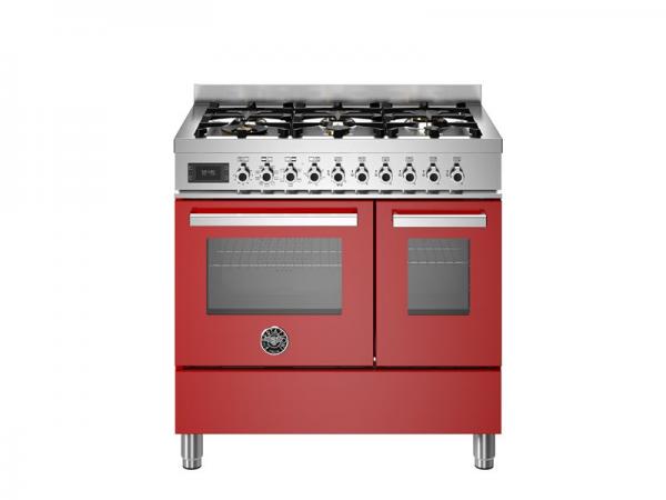 Bertazzoni PRO96L2EROT 6-burner electric double oven 