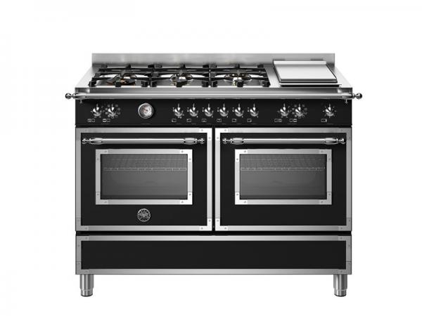 Bertazzoni HER126G2ENET 6-burner+griddle, electric double oven