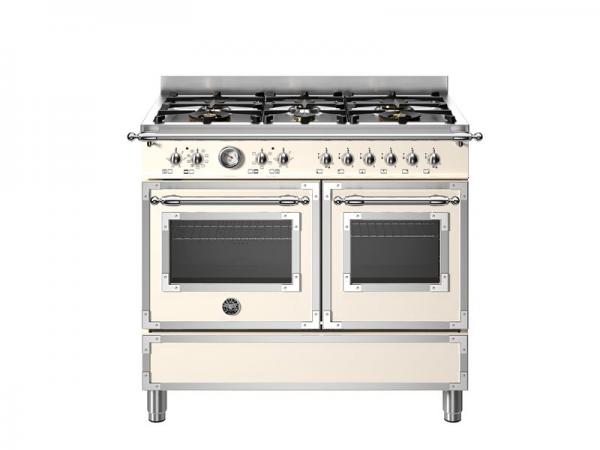 Bertazzoni HER106L2EAVT 6-burner electric double oven 