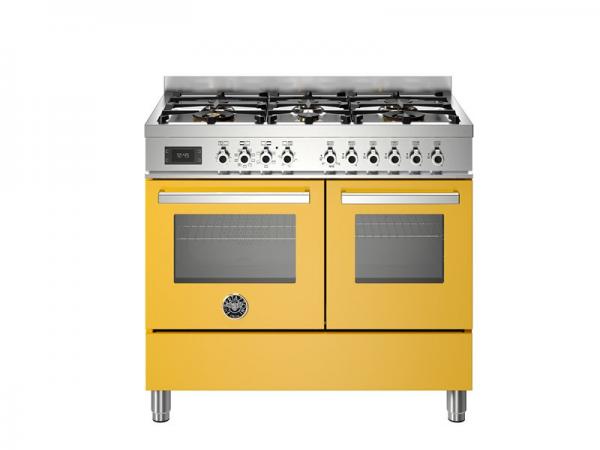 Bertazzoni PRO106L2EGIT 6-burner electric triple oven 