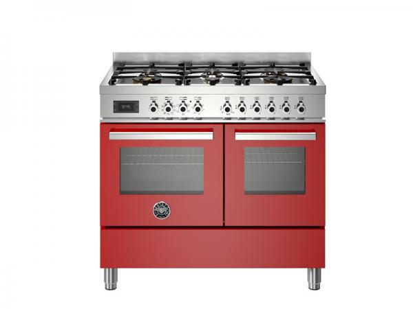 Bertazzoni PRO106L2EROT 6-burner electric triple oven 
