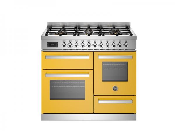 Bertazzoni PRO106L3EGIT 6-burner electric triple oven 