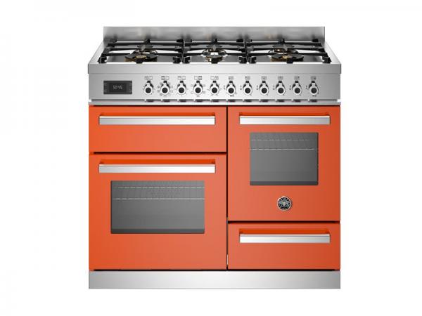 Bertazzoni PRO106L3EART 6-burner electric triple oven 