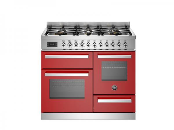 Bertazzoni PRO106L3EROT 6-burner electric triple oven