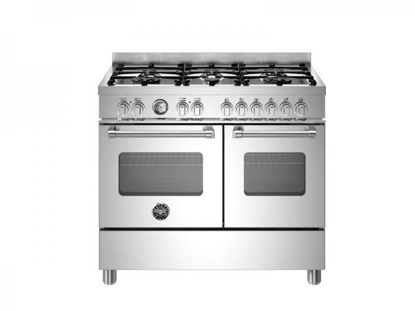 Bertazzoni MAS106L2EXC 6-burner electric double oven 