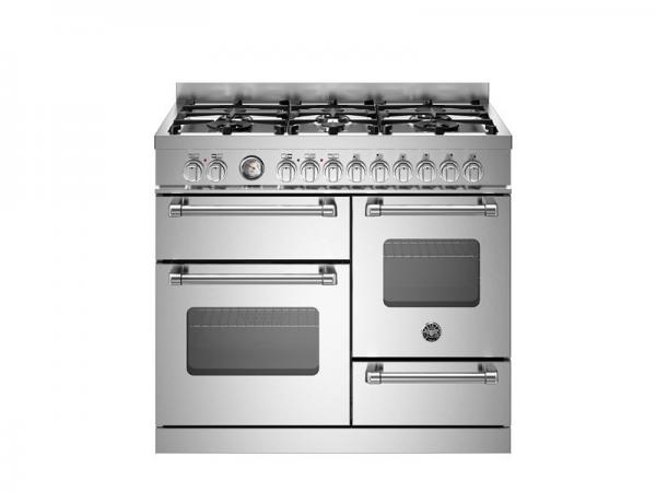 Bertazzoni MAS106L3EXC 6-burner electric triple oven 