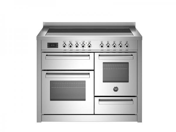 Bertazzoni PRO115I3EXT induction top electric triple oven