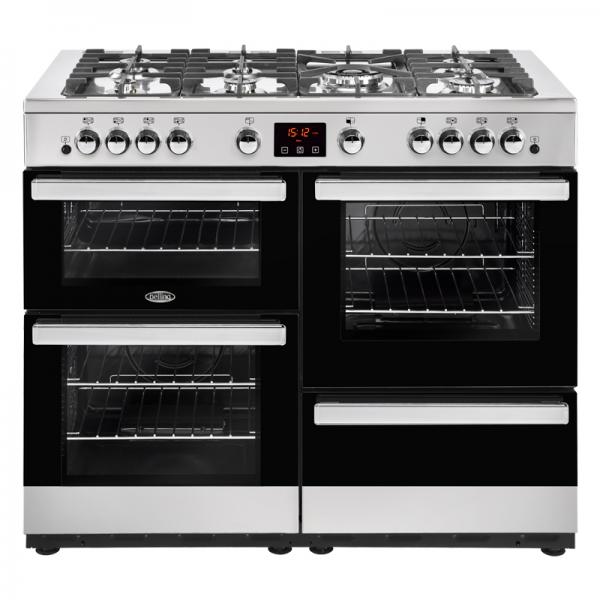 Belling 444444100 Stainless Steel 110G Cookcentre Gas Range Cooker