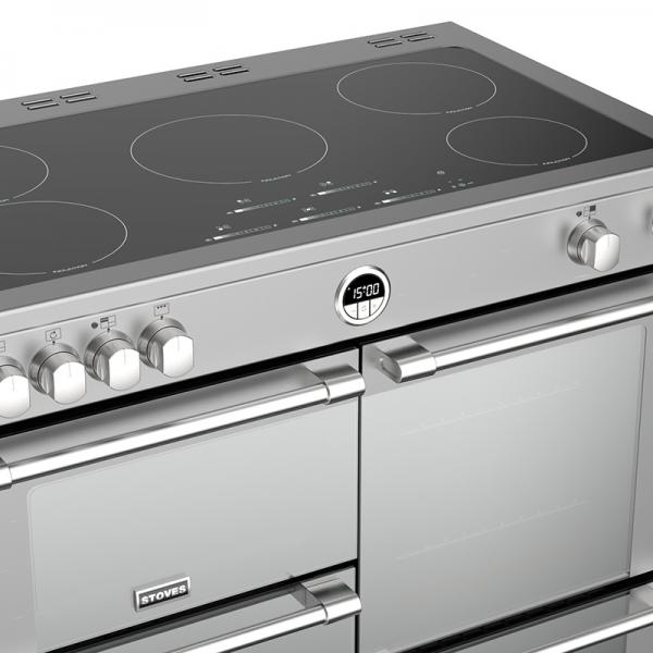 Stoves 444444498 S1000EI Sterling 100cm Stainless Steel Induction Range Cooker