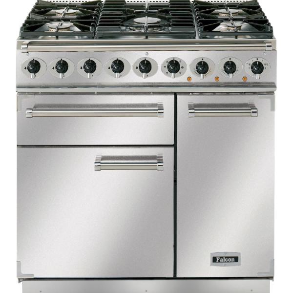 Falcon F900DXDFSS/CM 77070 Deluxe Stainless Steel Dual Fuel Range Cooker