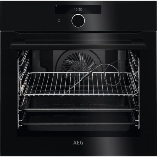 AEG BPK948330B Black Pyrolytic Single Oven