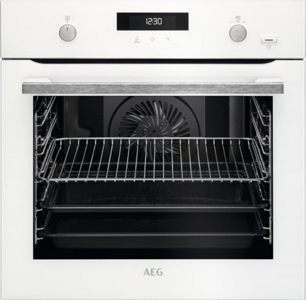 AEG BPS555020W White Pyrolytic Single Oven