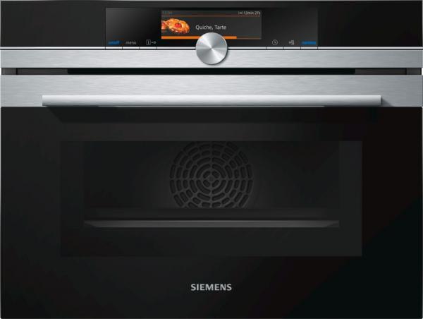 Siemens CM678G4S6B Built-In Compact oven with Microwave