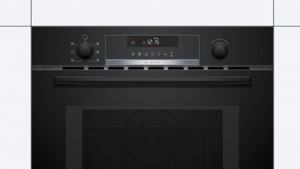 Bosch CMA585GB0B Black Combi Microwave Oven