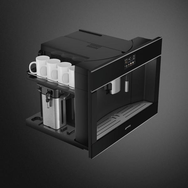 Smeg CMS4604NX Dolce Stil Novo 45cm Coffee Machine
