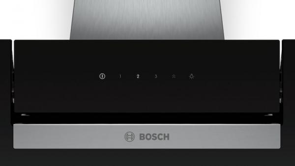 Bosch DWK67EM60B 60cm Black Chimney Hood