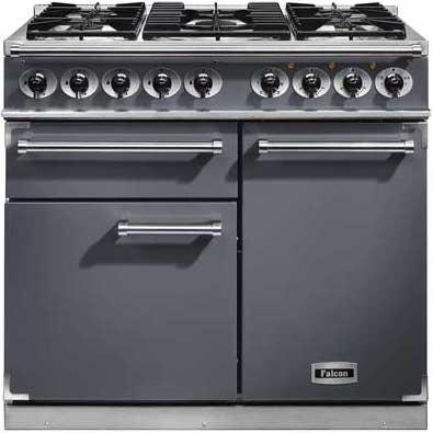 Falcon F1000DXDFSL/NM 102200 1000 Deluxe Dual Fuel Slate Range Cooker
