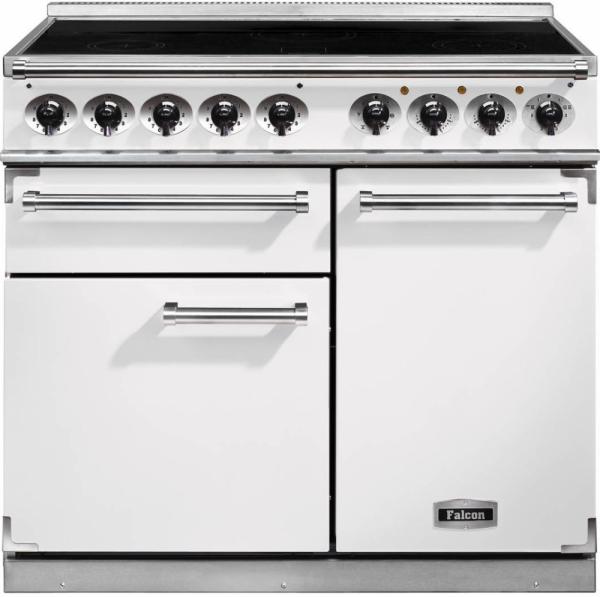 Falcon F1000DXEIWH/N-EU 100150 1000 Deluxe Induction White Range Cooker