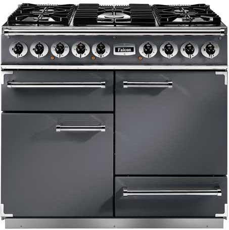 Falcon F1092DXDFSL/NM 102240 1092 Deluxe Dual Fuel Slate Range Cooker