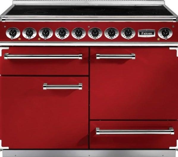 Falcon F1092DXEIRD/N-EU 87060 1092 Deluxe Induction Cherry Red Range Cooker