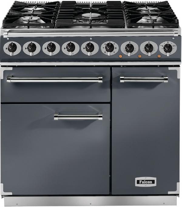 Falcon F900DXDFSL/NM 102530 Deluxe Slate Dual Fuel Range Cooker