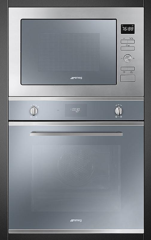 Smeg FMI425S 60cm Cucina Microwave Oven with Grill