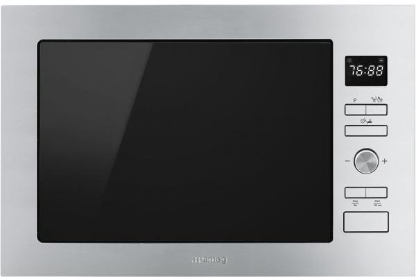 Smeg FMI425X 60cm Cucina Microwave Oven with Grill