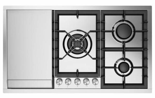 ILVE HCPT95FD 90cm Gas Hob with Fry Top
