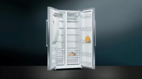 Siemens KA93DVIFPG American Side by Side Fridge Freezer with Plumbed Ice & Water 