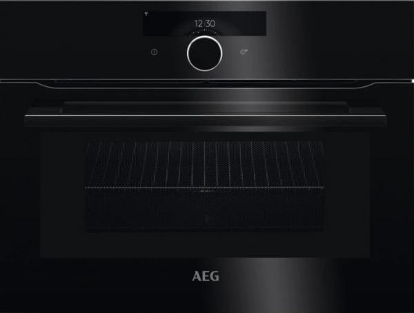 AEG KMK968000B Black Combi Microwave Oven