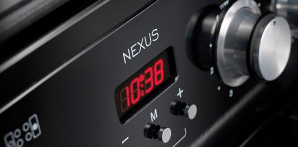Rangemaster NEX110DFFBL/C 104850 Nexus 110cm Black Dual Fuel Range Cooker