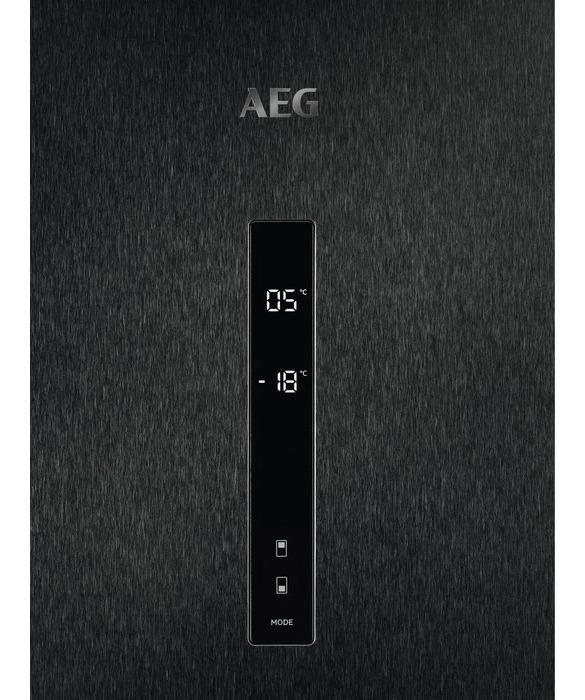 AEG RCB736E5MB 186cm Tall Frost Free Fridge Freezer