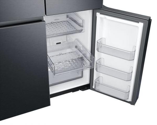 Samsung RF65A967FB1 Black 4 Door Side by Side Fridge Freezer With Plumbed Ice & Water