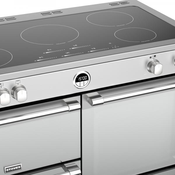 Stoves 444444508 S1100EI Sterling 110cm Stainless Steel Induction Range Cooker