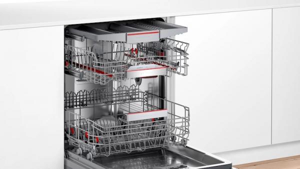 Bosch SMD6ZCX60G Fully Integrated Zeolith Dishwasher 