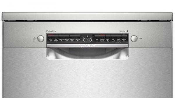 Bosch SMS6ZCI00G 60cm Silver Dishwasher