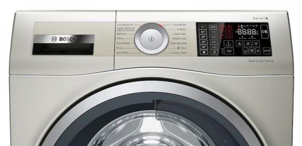 Bosch WDU28569GB Stainless Steel Washer Dryer