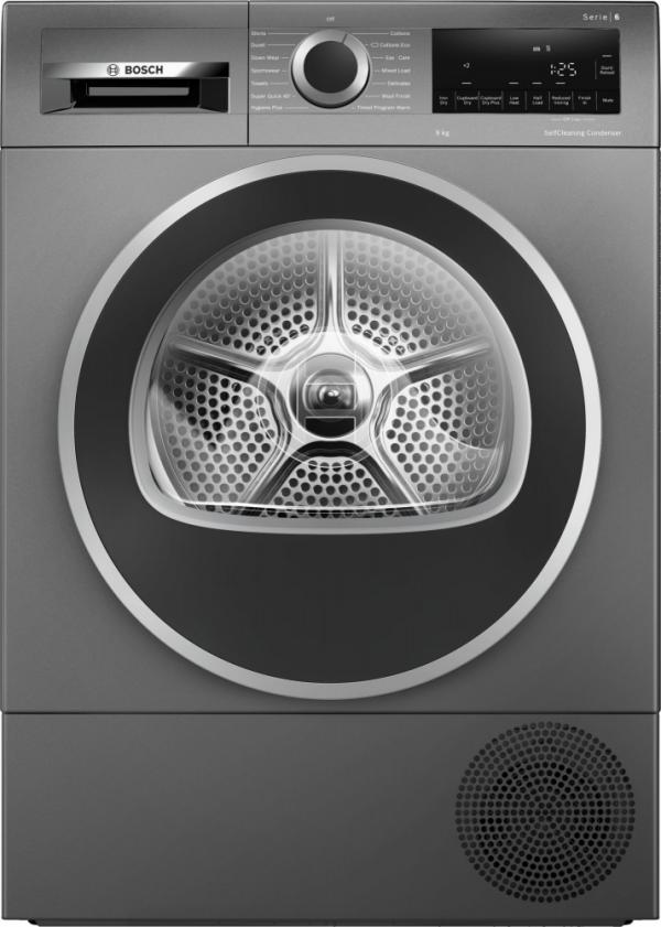 Bosch WQG245R9GB Graphite Heat Pump Tumble Dryer
