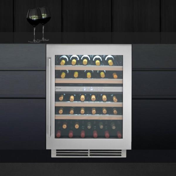 Caple Wi6150 Undercounter Dual Zone Wine Cabinet