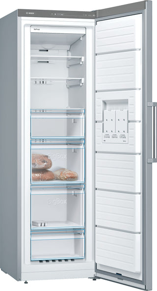 Bosch GSN36VLFPG Upright Single Door Freezer - NoFrost