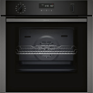 Neff B6ACH7AG7B Slide & Hide Single Pyrolytic Oven