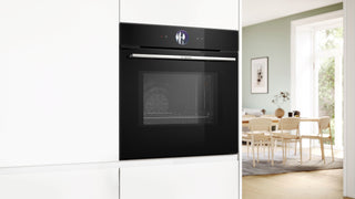 Bosch HMG7764B1B Single Oven with Microwave