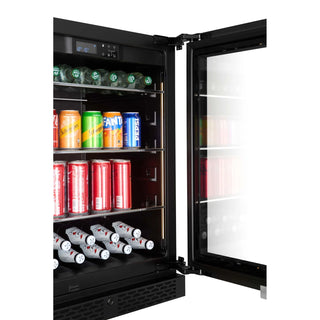 Cella WBV46D-Black Wine & Beverage Combination