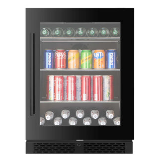 Cella WBV46D-Black Wine & Beverage Combination