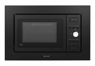 Caple CM121BK Built-In Black Wall Microwave