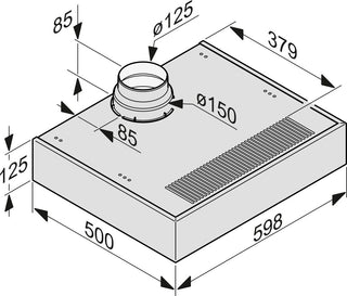 Miele DA 1260 Canopy Hood